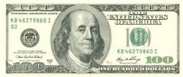 United States ten dollar bill