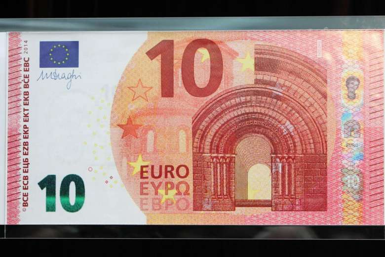 Billetes de 10 euros falsos