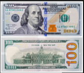 Compre 100 dólares estadounidenses, billete de cien dólares de los Estados Unidos