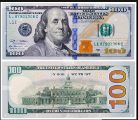 Compre 100 dólares estadounidenses, billete de cien dólares de los Estados Unidos