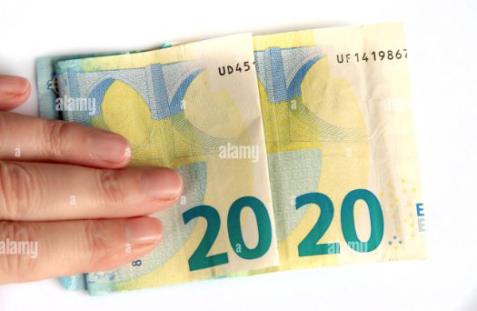 Comprar nuevos billetes de Euros dinero Galicia, España