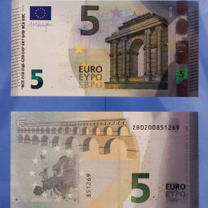 billete de 5 euros