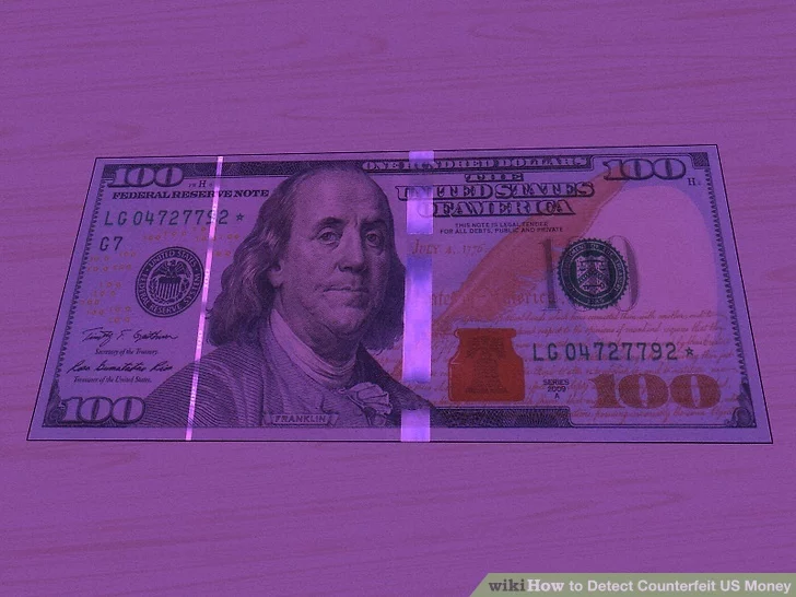 como saber si el dinero es falso